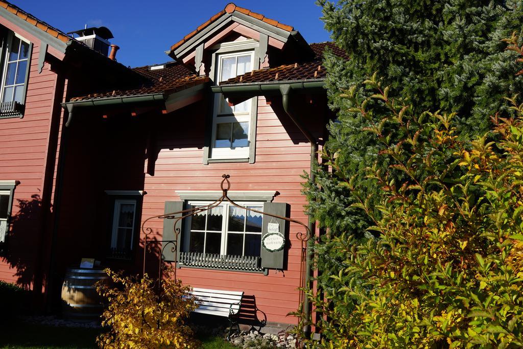 Ferienwohnung Romantik Im Roten Haus Füssen Exterior foto