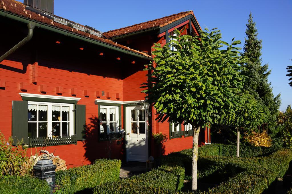 Ferienwohnung Romantik Im Roten Haus Füssen Exterior foto